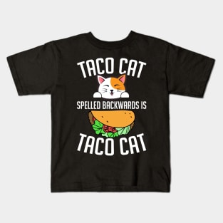 Taco Cat Kids T-Shirt